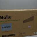 Ballu Convection Panel Space Heater for Large Room,Smart Quiet Heater with Programmable Thermostat,WiFi App Control,Inverter Energy Efficient for Indoor Use,Compatible with Alexa,White