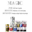 Shave Razorless Cream Shave, Bald Head Smooth Head Maintenance, Light Fresh Scent 6 oz (Pack of 11)