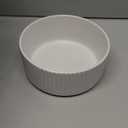 Christian Siriano Lusso 16-Piece Dinnerware Set Stoneware, White (16-Piece - Service for 4)