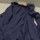 Dokotoo Women's Casual Crew Neck Sweatshirt Loose Soft Long Sleeve Pullover Tops (Medium, A Dark Blue)