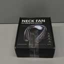 Neck Fan Portable Air Conditioners Personal Fans, Ergonomic Fan with Cooling Plate, Type-C 8000mAh Rechargeable 3D Airflow Wearable LED Screen 3 Modes Gifts for Men Women Outdoor Travel Indoor