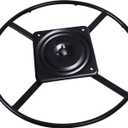 Yoogu Heavy Duty 25.5" Recliner Chair Sofa Furniture Ring Swivel Base Replacement with 10 Inch Plate (25.5 inch)