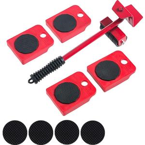 Cumulus Mr. Hercules, Sherum Mr. Hercules, Dotmalls Mr. Hercules, Heavy Duty Furniture Lifter, Furniture Lift Mover Tool Set, Roller Steel Furniture Mover for Easy Safe Moving Sofas Couch Washer