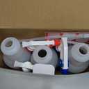 Plastic Spray Bottle (3 Pack, 24 Oz, 3 Colors) Heavy Duty All-Purpose Empty Spraying Leak Proof Mist Water Bottles for Cleaning Solutions Plants Essential Oils Hair Pet with Adjustable Nozzle