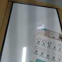 MaxGear White Board for Wall 24" x 18", Double Sided Dry Erase Board, Magnetic White Board Hanging Whiteboard for Home, School, Office, Black Frame