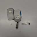 2X for Multicode Linear 308911, 10 dip Switch Gate Opener Remote 300MHz, Multi Code Garage Door Opener Remote, Garage Clicker Replacement (Two)