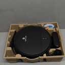 SereneLife Automatic Robot Vacuum Cleaner and Mop Combo, App Control, 3 Cleaning Modes, Smart Anti-Fall Sensors, Self-Charging, High Suction Ideal for Pet Hair, Carpet and Hard Floors, Black