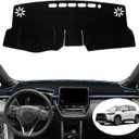 Dash Cover for Toyota Corolla Cross Accessories 2022-2025 2026 Dashboard Cover Mat Sunshade No Glare UV Rays Protector Nonslip Interior Pad Black Trim