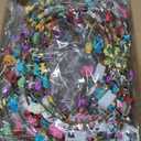 HONLYNE Valentines Day Gifts, 54 PCS New Year LED Flower Crowns Headbands, Light Up Flower Crowns For Women, Glow in the Dark Headband for Wedding Reception Mardi Gras Cosplay Princess Party Favors