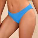 Tempt Me Women Low Rise Bikini Bottoms - Moderate Coverage Bathing Suit Bottoms Low Waisted Swimsuit Bottoms Brief 2025 M