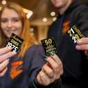 2 x Ercadio 36PCS Happy 50th Birthday Cupcake Toppers Glitter Fifty Vintage 1975 Cake Picks Cheers to 50 Fabulous Older Wiser Hotter Cake Decor for 50th Birthday Wedding Anniversary Party Supplies