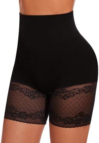Miguofan Tummy Control Shapewear Shorts for Women Under Dress Seamless Mid Waist Body Shaper Shaping Underwear Girdle Panties, Size: M