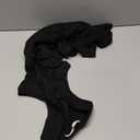 LIYOHON Women's Summer Casual Beach Dress Sleeveless Ruched Tie Tank Bodycon Wrap Mini Dresses (Black)