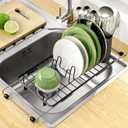 Extendable Dish Drying Rack Small (Black)