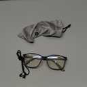 BLUEMOKY Blue Light Reading Glasses for Men， Sport Square Frame Readers, Anti-Glare Computer Glasses