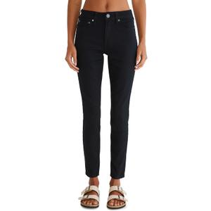 Aeropostale Women's Aero High Waisted Uniform Jegging (6 Short, Black)