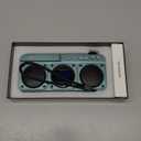 Small Digital FM Radio Bluetooth Speaker, Handheld Rechargeable Radio Wireless Speaker, LCD Display, Double Speakers, Headphone Jack, Support USB/Micro SD Card MP3 Play for Home Outdoor (No AM)