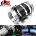 3 Inch Aluminum Quick Release V-Band Clamp,3"/76mm Intake Intercooler Pipe Clamp,Intake Intercooler Pipe Throttle Union Sleeve