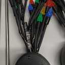 X-GiftKey Christmas Outside Decorations Solar Pathway Lights-2PACK 40LED Multicolor C6 Strawberry Lights Xmas Decor,Outdoor Solar Christmas Lights for Garden Yard Path Party Decor