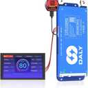 100BALANCE 100A 8-24S Smart Active Balance CAN BMS + WiFi Module +4.3inch Touch LCD Display Set