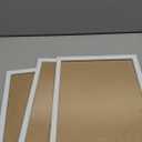 iRahmen 8x10 Picture Frame Set of 4, High Definition Glass Distressed White Frame, 8 x 10 Wood Photo Frames for Tabletop Display and Wall Mounting