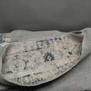 Lahome Blue Area Rug for Living Room 6x9 Machine Washable Area Rugs Living Room Rug,Vintage Distressed Soft Rubber Backing Stain Resistant Indoor Carpet for Office