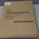 Spiral NotebookA4 Lined Notebook, 3 Pack8" x11-1/2, 120 Sheets & 240 Pages, Water Resistant Cover Notebook Set Perfect for School & Office