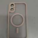 TOCOL Magnetic for 16 Gold Case, Upgraded Full Camera Protection, Compatible with Magsafe, Drop Protection, Translucent Matte Back Bumper Phone Cover 6.1-Inch (Desert)