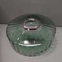 Bofea Green Ceiling Light Fixture Vintage Glass Flush Mount Ceiling Light