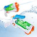 XSHOT Water Warfare Micro Fast-Fill Water Blaster (2 Pack) by ZURU with Struggle Free Packaging, Summer Watergun, XSHOT Water Toys, 2 Blasters Total, Fills with Water in just 1 Second! (2 Pack)