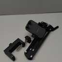 LISEN Gooseneck Phone Holder for Bed Desk [3rd Upgrade] Cell Phone Stand for Desk Bed Gaming Accessories, Gifts for Women Men Seniors Tech Mount for Recording Filming Laying Down Flexible Arm Clamp (Black)