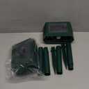 2Pack 2025 Ultrasonic Animal Repellent Outdoor Deer Repellent Devices Solar Animal Repeller Motion Activated Deterrent to Scare Cat Squirrel Rabbit Raccoon Skunk with LED Flash Lights for Yard Lawn (Green)