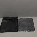 Hualedi Patio Heater Covers with Zipper and Storage Bag,Waterproof,Dustproof,Wind-Resistant,Sunlight-Resistant,Snow-Resistant,Black,89'' Height x 33" Dome x 19" Base