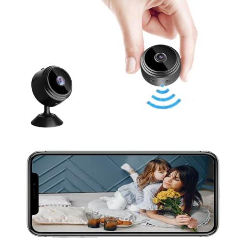 OVWE Mini Hidden Camera, 1080P Night Vision Spy Camera，Wide-Angle Home Security Camera with Motion Detection (3 Pack)