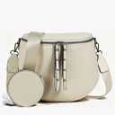 Crossbody Bags for Women Large Vegan Leather Bum Bag with Coin Purse