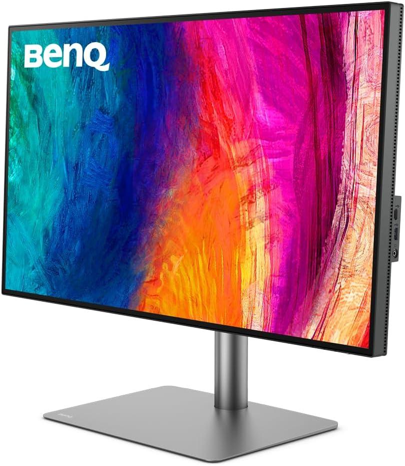 BenQ PD3220U Thunderbolt 3 Monitor for Macbook 32" 4K UHD | 100% Rec.709 & sRGB, 95% P3 | IPS | DeltaE 3 | Pantone | AQCOLOR | Calibration Report | Ergonomic | USB-C (85W) | USB Hub | Daisy Chain