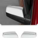 JeCar Chrome Side Mirror Cover Trim Fit for 2014-2018 Chevrolet Silverado/GMC-SIERRA Mirror Cap Cover (2pcs)