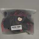 Lilosy High Waisted Ribbed Tank Bikini Set Cheeky Swimsuit 2 Piece (Medium, Black)