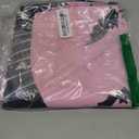 Mocsicka Halloween Boo Backdrop Cute Spooky Ghost Pumpkin Trick or Treat Background Pink Little Boo Girl Baby Shower or Birthday Party Cake Table Decoration Banner Photo Booth Props (8x6ft)