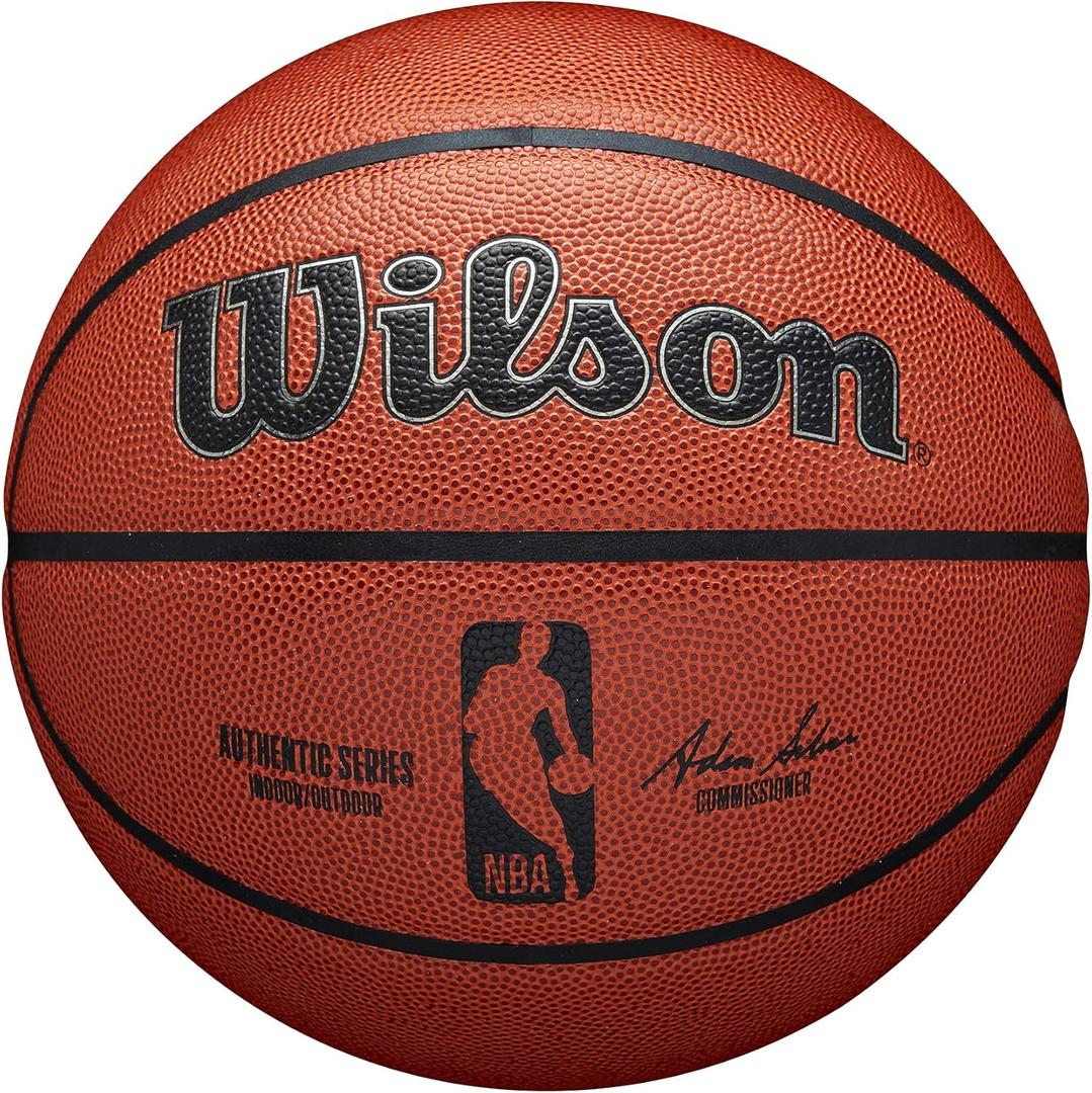 WILSON NBA Authentic Series Indoor/Outdoor Basketballs (Size 5 - 27.5")