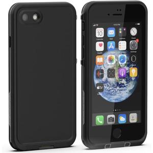 Diverbox for iPhone SE 2020 Waterproof Case iPhone 8 Waterproof Case,Waterproof Shockproof IP68 Full-Body Sturdy Case Built-in Screen Protector for Full Sealed Cover 4.7 in (Black)