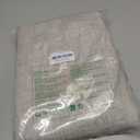 NICETOWN 100% Blackout Linen Curtains 90" Long for Bedroom, Thermal Insulated Living Room Curtains with Liner, Farmhouse Style Linen Blend Window Draperies for Dining Room (2 Panels, 52" W, Natural)