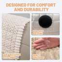 Couch Cover for Dogs Washable,Non Slip Fuzzy Durable Couch Covers for 3 Cushion Sofa Pet Friendly Sofa Cover Dog Thick Soft Slipcovers Protector Couches Mat Bed (Beige, 27.6" x 82.7"/70 x 210cm)