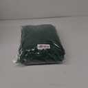 MIULEE Dark Green Bathroom Rugs Set 2 Piece, Non Slip Bath Mat with Absorbent Microfiber, Ultra Soft Thick Rugs for Bathroom Floor Tub Shower Christmas Decor, Machine Washable (16 x 24 Inches)