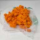 10 Pcs Orange Pom Pom Garland 5 Feet Marigold Garland for Decoration Ball Decor for Diwali Celebration Indian Weddings Birthday Day of The Dead Dia De Muertos Decor