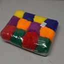 12-Pack Soft Fleece Balls: Large 5",Kids Playground Balls Handballs Dodgeball Kickball Kids Sports Games for Indoor Outdoor Games (Purple blue green yellow orange red)