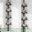 360° Rotating Corner Shower Caddy Tension Pole Organizer, Black, Rotation