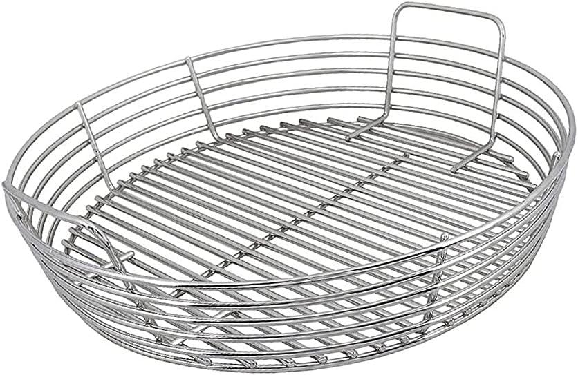 SZ1N (1-Pack) 19 inch Stainless Steel Charcoal Ash Basket for X-Large Big Green Egg Grill