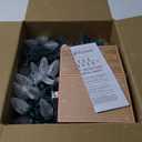 Brightown 2 Pack Total 132ft 200LED Outdoor C9 LED Christmas String Lights, Plug-in Connectable Waterproof Roofline String Lights for Outside Christmas Holiday Decor (White)