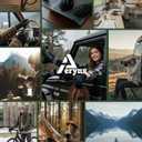 Winter Gloves Women Men Cold Weather Touch Screen 3-Layers Liner Glove for Running, Cycling, Biking, Hiking, Driving